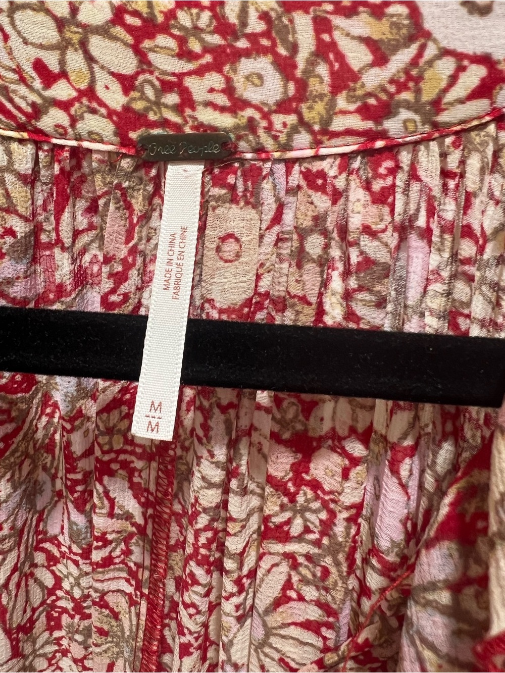 Free People Feeling Groovy Maxi in Red - size Medium - Picture 6 of 7